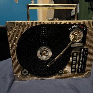 Dj Razzle Record Player Crossbody bag